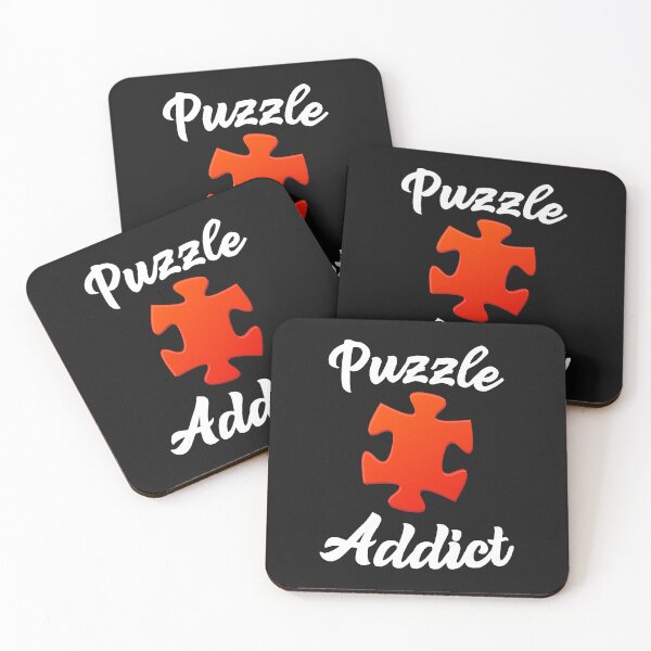 Item preview, Puzzle Addict Funny Jigsaw Puzzle Lover designed and sold by SharpThreadZ.