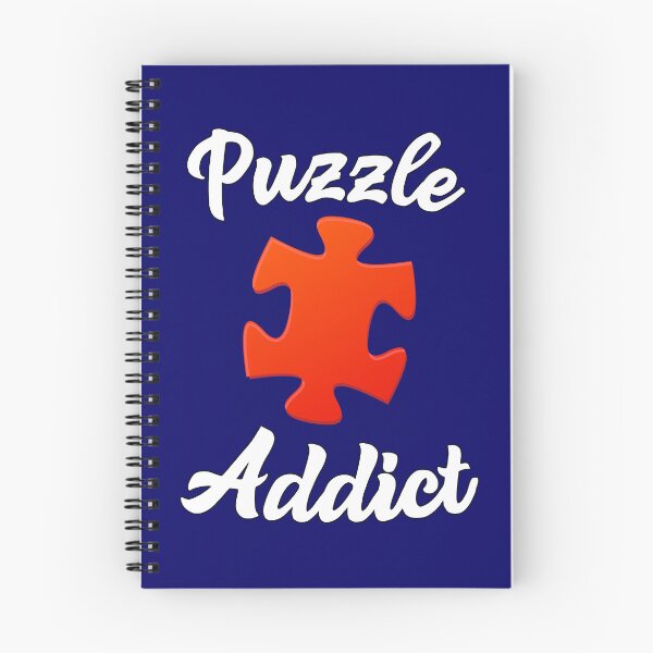 Item preview, Puzzle Addict Funny Jigsaw Puzzle Lover designed and sold by SharpThreadZ.