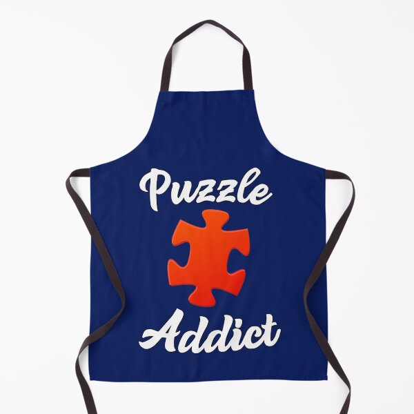 Item preview, Puzzle Addict Funny Jigsaw Puzzle Lover designed and sold by SharpThreadZ.