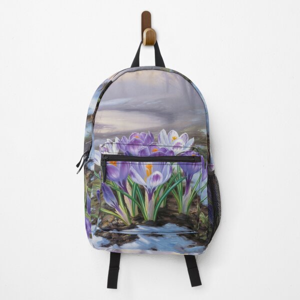 Item preview, Crocus flowers,oil paint. designed and sold by elegantpaterns.