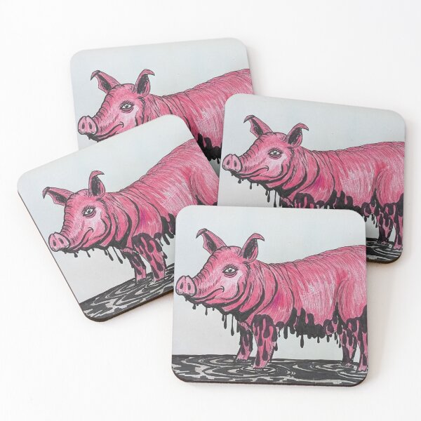 Artikelvorschau, Dreckiges Schwein im Schlamm entworfen und verkauft von Matt Starr Fine Art .