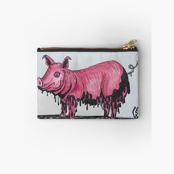 Item preview, Grungy pig in the mud designed and sold by Matt Starr Fine Art .