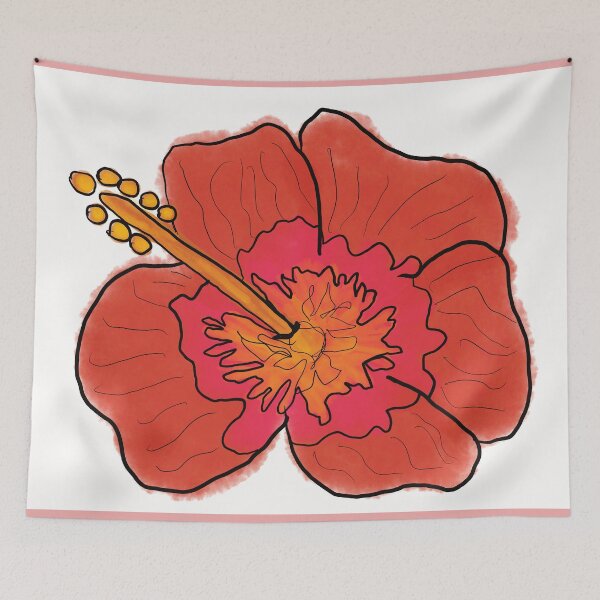 Item preview, Red Hibiscus designed and sold by Maesoleil.