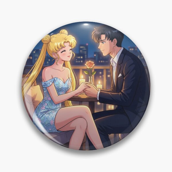Item preview, Usagi and Mamoru Date Night designed and sold by Solace Sparkles.