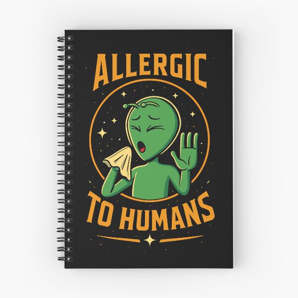 Item preview, Alien Sneezing Reaction – Cosmic Humor Statement designed and sold by digijob.