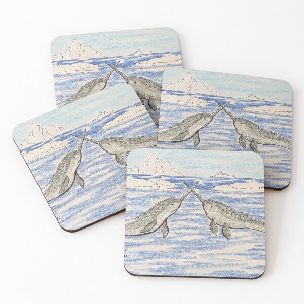 Item preview, Narwhal Love designed and sold by Matt Starr Fine Art .