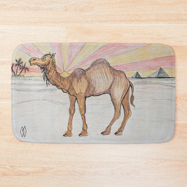 Item preview, Camel in the desert  designed and sold by Matt Starr Fine Art .