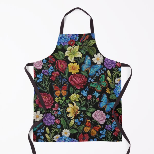 Item preview, Midnight Botanical Flutter designed and sold by ZEYCAT.