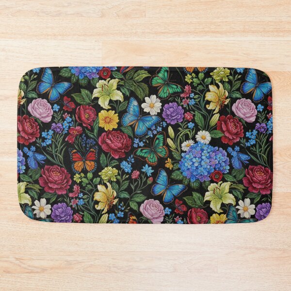 Item preview, Midnight Botanical Flutter designed and sold by ZEYCAT.