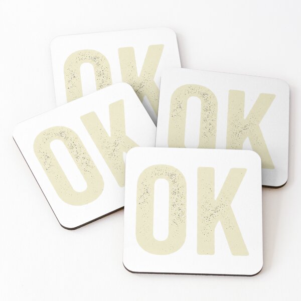 Item preview, Vintage Distressed "OK" Retro Typography designed and sold by Simple Graphics.