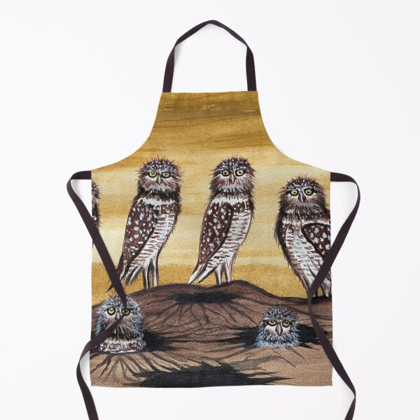 Item preview, Burrowing owl family designed and sold by Matt Starr Fine Art .