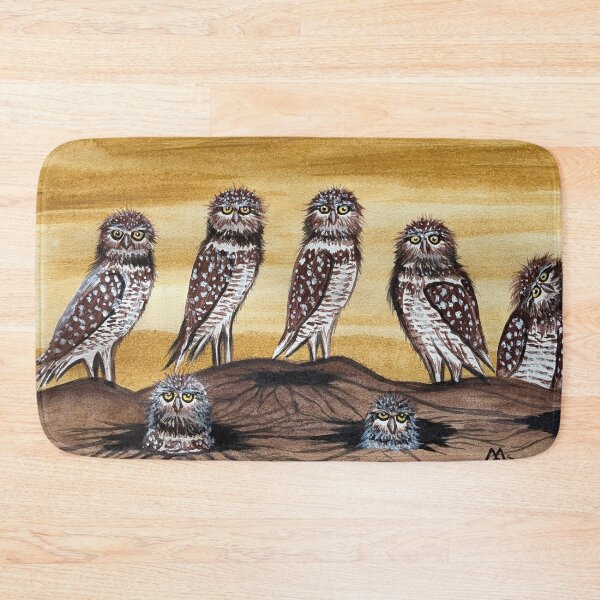 Item preview, Burrowing owl family  designed and sold by Matt Starr Fine Art .