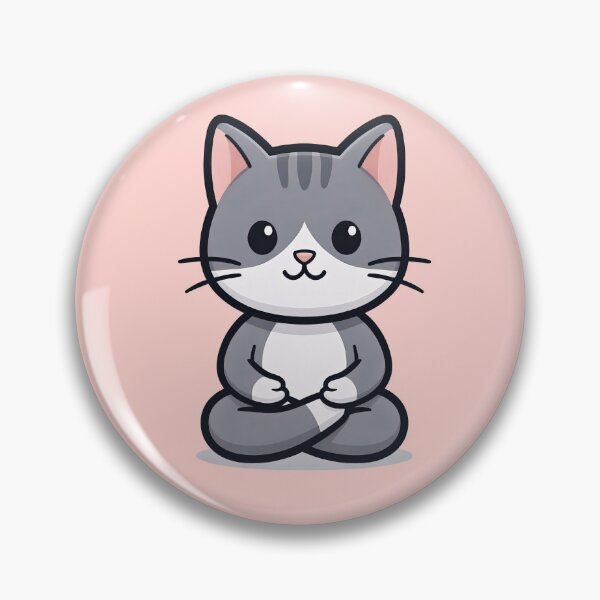 Item preview, Yoga Cat_PJ Style designed and sold by lionkingpj2020.