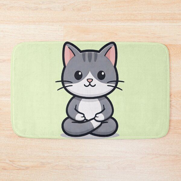 Item preview, Yoga Cat_PJ Style designed and sold by lionkingpj2020.