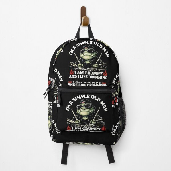 Item preview, I'm A Simple Old Man I Am Grumpy and I Like Boobs Frog designed and sold by gear-posters.