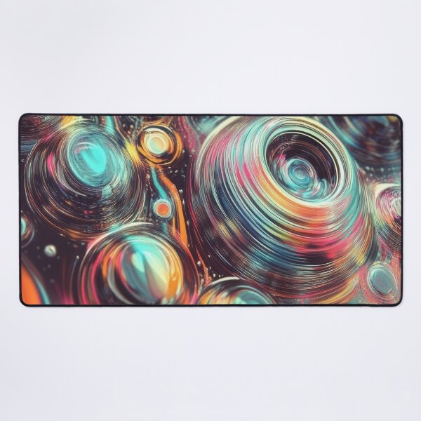 Item preview, Psychedelic Soundwaves – Melting Teal & Orange Vinyl designed and sold by B-Russ-Stuff.