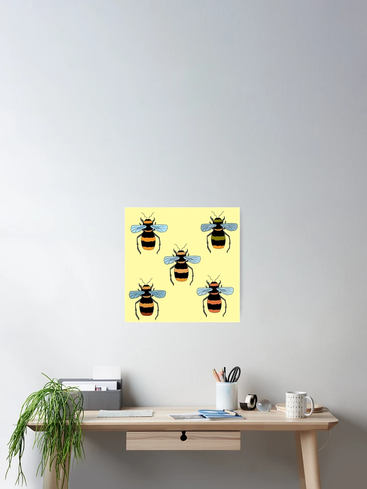 Thumbnail 2 of 3, Poster, Worker Bee designed and sold by FigTreeDesigns.