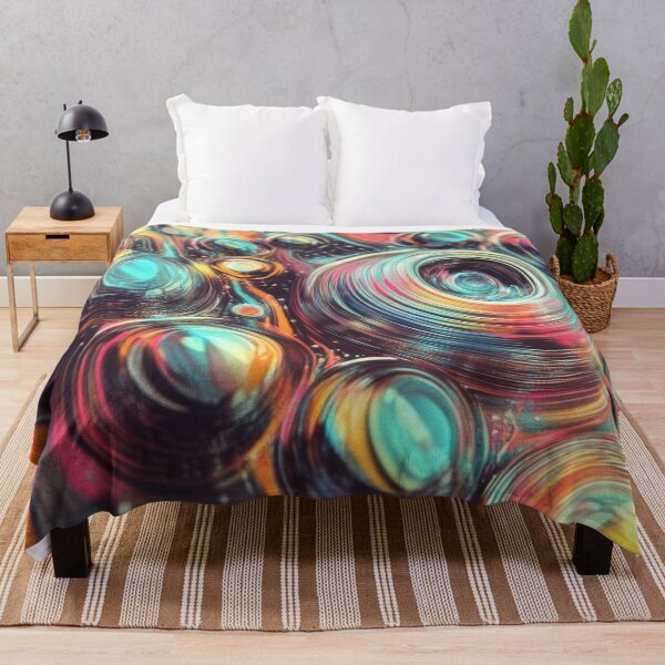 Item preview, Psychedelic Soundwaves – Melting Teal & Orange Vinyl designed and sold by B-Russ-Stuff.