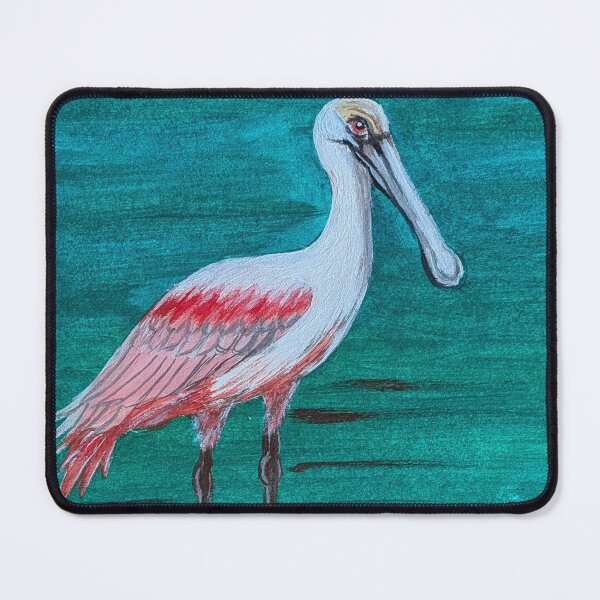 Item preview, Roseate spoonbill in the wetlands designed and sold by Matt Starr Fine Art .