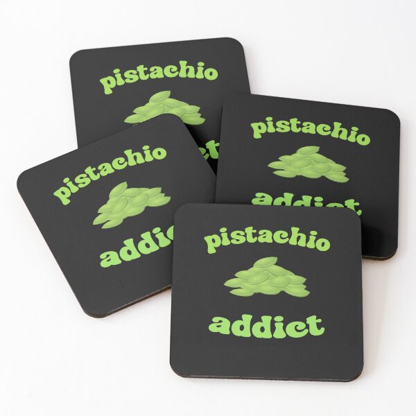 Item preview, Pistachio Addict Funny Food Quote designed and sold by SharpThreadZ.