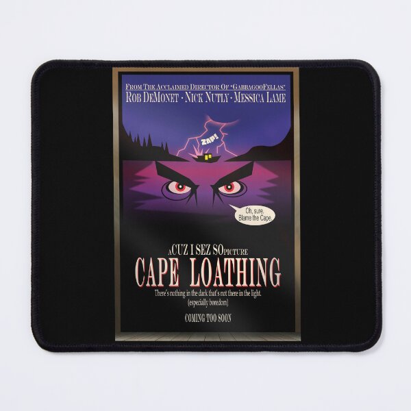 Item preview, Cape Loathing designed and sold by Ghoul Enterprises.