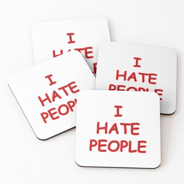 Item preview, I HATE PEOPLE designed and sold by celtgirlz.