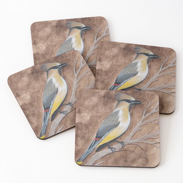 Item preview, Cedar waxwing in a tree designed and sold by Matt Starr Fine Art .