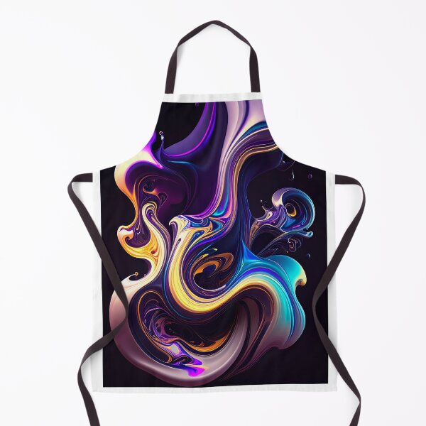Item preview, Midnight Flow – Luminous Abstract Motion designed and sold by NizuCaCi.