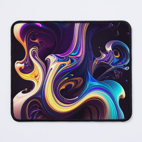 Item preview, Midnight Flow – Luminous Abstract Motion designed and sold by NizuCaCi.