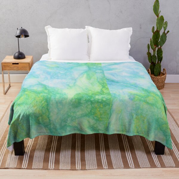 Item preview, VERDANT FLOW – Green Abstract Fluid Art designed and sold by The Artful Vagabond.