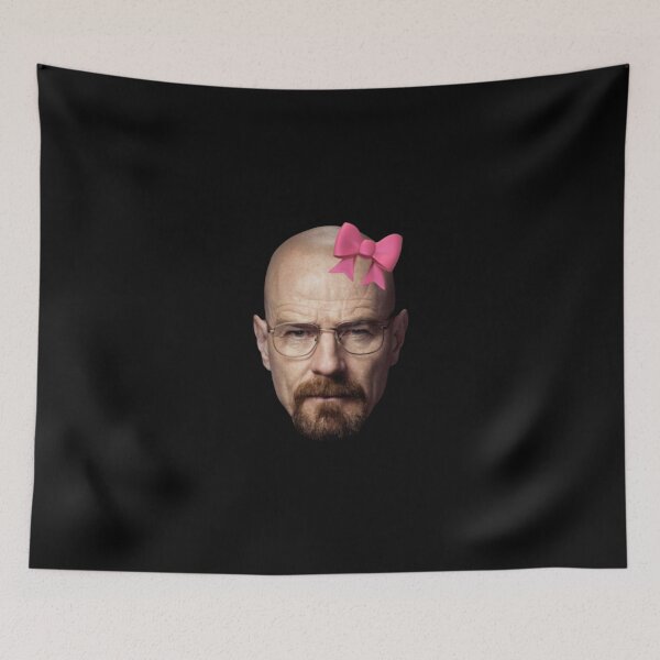 Item preview, Walter White With Pink Bow designed and sold by VeyroDesigns.