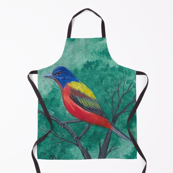 Item preview, Painted bunting in a tree designed and sold by Matt Starr Fine Art .