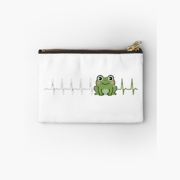 Item preview, Frog Heartbeat EKG Pulse Kawaii Animal Lover designed and sold by JossDesign15.