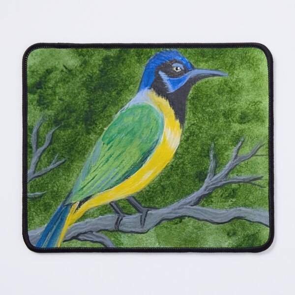 Item preview, Green jay in the forest  designed and sold by Matt Starr Fine Art .