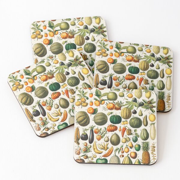 Item preview, Retro Kitchen fruit and vegetables designed and sold by Inspirationmotivation.