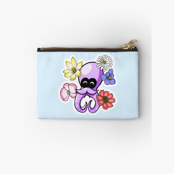 Item preview, Splatoon Octo with flowers designed and sold by Pixls' Nook.