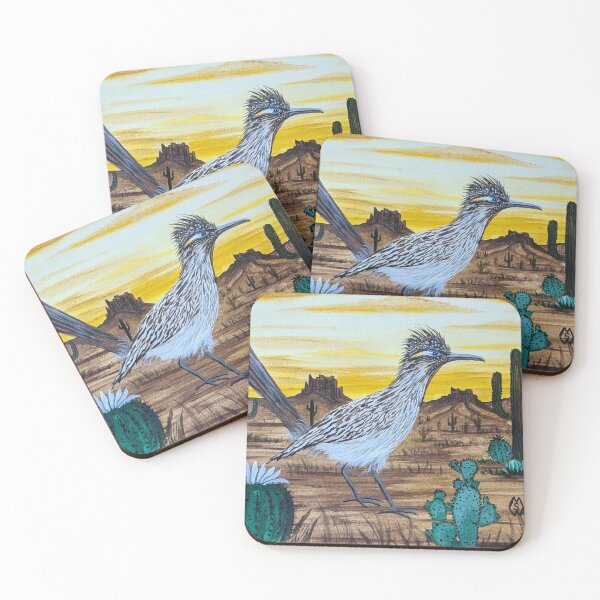 Item preview, Roadrunner in the desert at sundown  designed and sold by Matt Starr Fine Art .