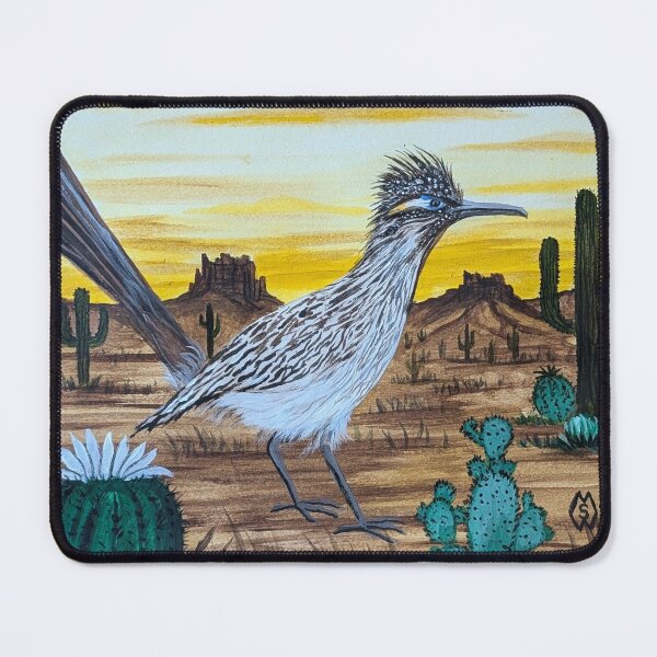 Item preview, Roadrunner in the desert at sundown designed and sold by Matt Starr Fine Art .