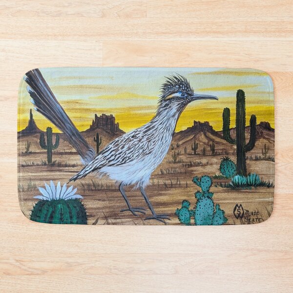 Item preview, Roadrunner in the desert at sundown  designed and sold by Matt Starr Fine Art .