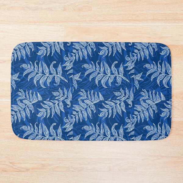 Item preview, Urban Botanica – Fern No.02 (Midnight Blue) designed and sold by GreennieArt.
