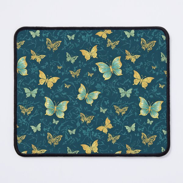Item preview, Wings of summer. Gold Butterflies pattern designed and sold by Natart1004.