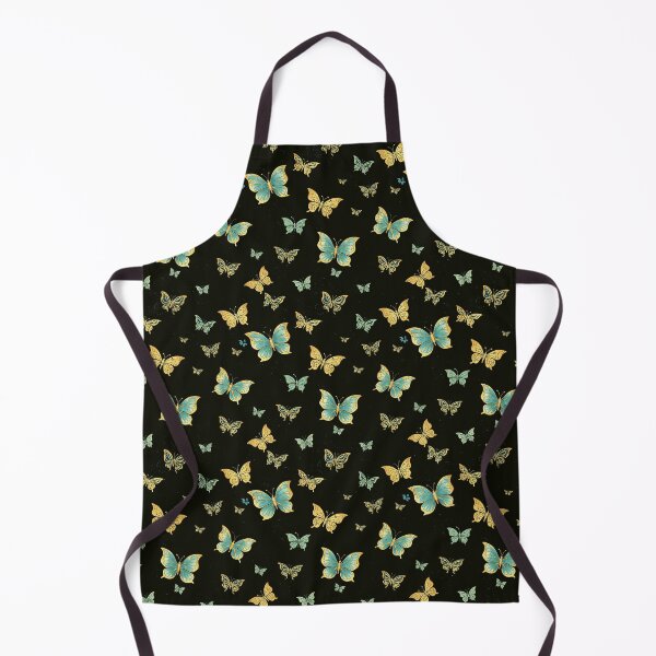 Item preview, Wings of summer. Gold Butterflies pattern designed and sold by Natart1004.