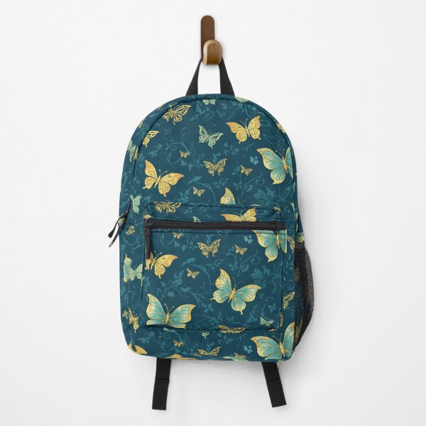 Item preview, Wings of summer. Gold Butterflies pattern designed and sold by Natart1004.
