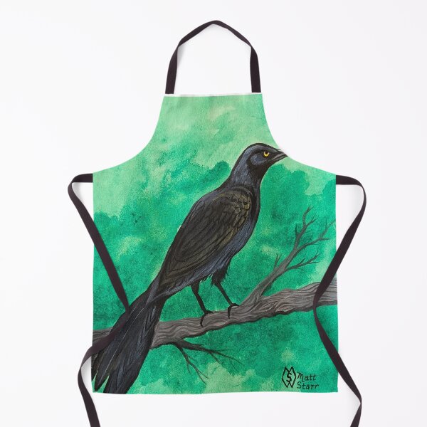 Item preview, A great-tailed grackle perched in a tree designed and sold by Matt Starr Fine Art .