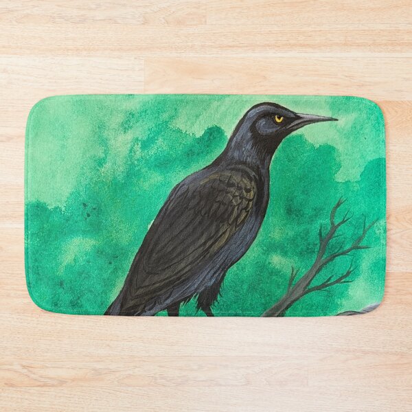 Item preview, A great-tailed grackle perched in a tree designed and sold by Matt Starr Fine Art .