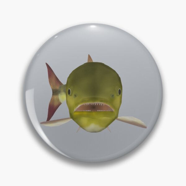 Item preview, Golden Dorado Fish Head designed and sold by fishfolkart.