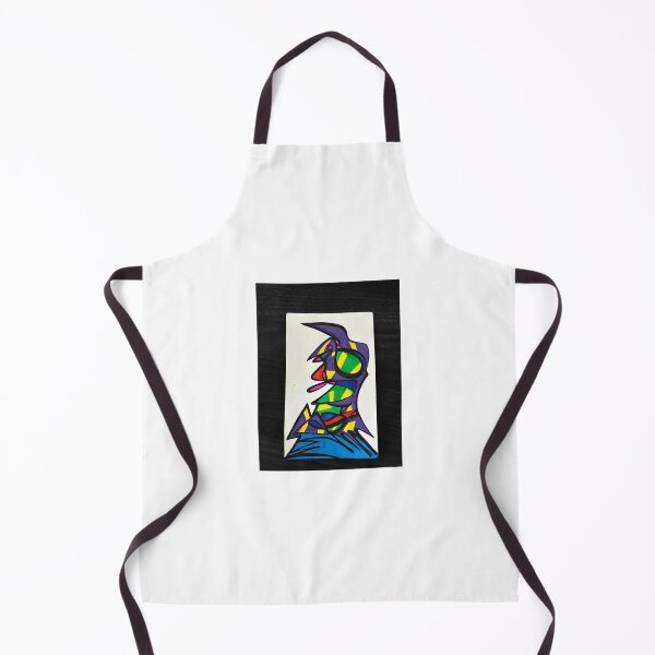 Item preview, Hyde | Playful Colorful Abstract Portrait with Bold Expression designed and sold by MayhemAbstracts.