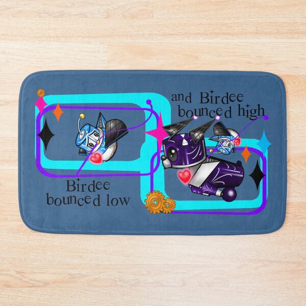 Item preview, StarBot Squad: Birdee Bounces designed and sold by MetroINKbooks.