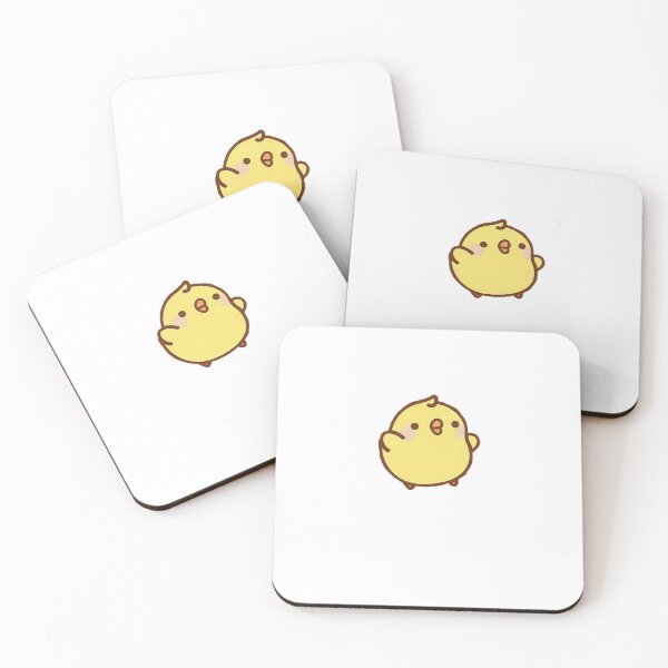 Item preview, Pegatina de dibujos animados de un lindo pollo designed and sold by VeyroDesigns.