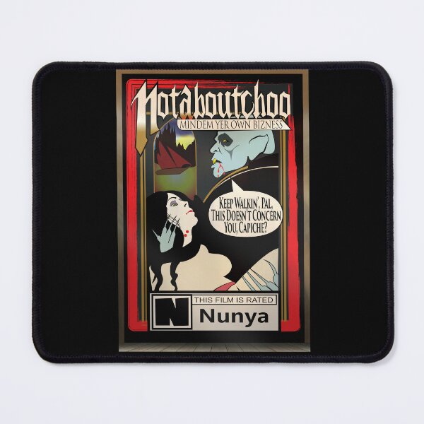Item preview, Notaboutchoo designed and sold by Ghoul Enterprises.
